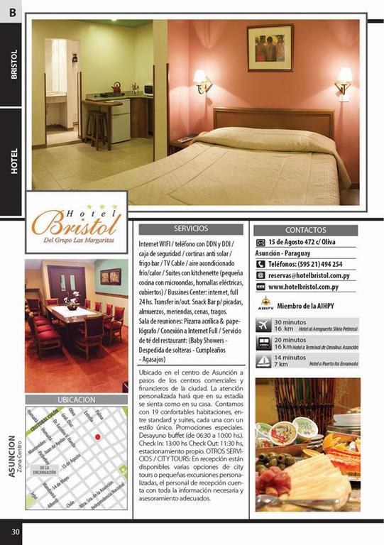 Hotel Bristol Asuncion Exteriör bild